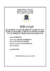 Tiểu Luận Vai Trò Đạo Đức và Sự Nghiệp Xây Dựng Đất Nước | Môn Tư tưởng Hồ Chí Minh - Đại học Gia Định