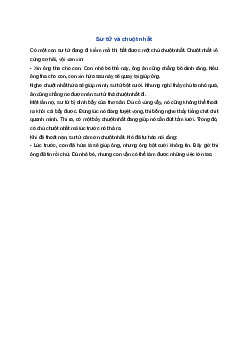 Kể chuyện Sư tử và chuột nhắt | Tiếng việt 1 Cánh Diều