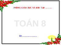 Giáo án điện tử Toán 8 Kết nối tri thức: Luyện tập chung (trang 37)