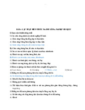 Bài 4: Cập nhập kiến thức ngành công nghệ du lịch | Bài tập trắc nghiệm nhập môn du lịch | trường Đại học Huế