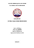 Bài giữa kỳ Kỹ thuật quay phim truyền hình | Học viện Báo chí và Tuyên truyền