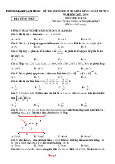 Đề Thi HSG Toán 6 Huyện Lâm Thao 2025-2026 Có Đáp Án