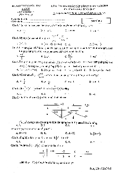 Đề kiểm tra khảo sát Toán 12 THPT năm 2019 sở GD&ĐT Hà Nội