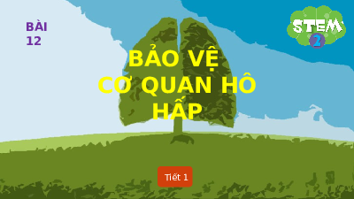 Giáo án điện tử Tự nhiên và xã hội 2 Bài 17 Cánh diều: Bảo vệ cơ quan hô hấp