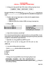Bài tập về nhà chương 1 : Giới thiệu về kinh tế học | Môn kinh tế vĩ mô