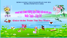 Giáo án điện tử Toán 2 Chương 2 Cánh diều: Ôn tập về phép cộng, phép trừ trong phạm vi 20