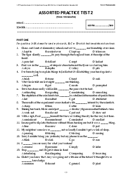 Assorted practed test 2