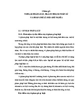 Chương 3 Vi phạm pháp luật, trách nhiệm pháp lý, và pháp chế xã hội chủ nghĩa - Pháp luật đại cương (SSH1170) | Trường Đại học Bách khoa Hà Nội