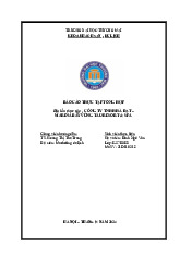 Công ty TNHH Hà Đạt - Marina Bay Vũng Tàu Resort & Spa | Báo cáo thực tập Marketing du lịch