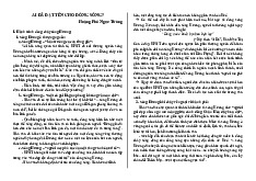 Phân tích Ai đã đặt tên cho dòng sông | Ngữ Văn 12