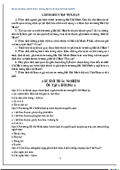 Câu hỏi ôn tập Chương 2  - Triết học Mác - Lênin | Trường Đại học Tài chính - Kế toán