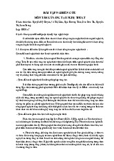 Bài tập nghiên cứu Môn Tâm lý sáng tạo nghệ thuật | Đại học Mỹ thuật Công nghiệp