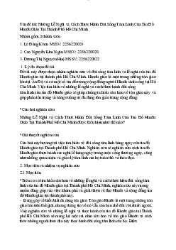 NHỮNG LỄ NGHI VÀ ĐỜI SỐNG TÂM LINH CỦA CỘNG ĐỒNG Hindu GIÁO | Nghiên cứu tôn giáo | Đại học Khoa học Xã hội và Nhân văn, Đại học Quốc gia Thành phố HCM