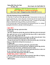 Chương 4 - Bài 1: Thu thập và phân loại dữ liệu môn Toán lớp 8