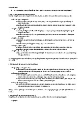 Đề cương môn Kinh tế văn hóa xã hội Asean  - Trường Đại học Văn Hiến.