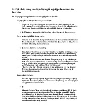 Giải pháp nâng cao đạo đức nghề nghiệp cho nhân viên bán hàng Môn Quản trị bán hàng | Trường Học Viện nông nghiệp Việt Nam