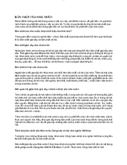 Bản chất của nhà nước| Đại học Sư Phạm Hà Nội