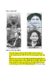 Tài liệu hoàn cảnh gia đình chủ tịch Hồ Chí Minh | Trường Đại học Luật, Đại học Quốc gia Hà Nội