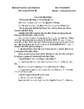 Đề cương môn Luật đất đai - Trường Đại học lao động -  xã hội.