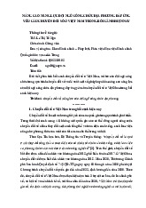 BÁO CÁO NÂNG CAO NĂNG LỰC ĐỘI NGŨ CÔNG CHỨC ĐỊA PHƯƠNG ĐÁP ỨNG  YÊU CẦU CHUYỂN ĐỔI SỐ Ở VIỆT NAM TRONG BỐI CẢNH HIỆN NAY