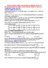 Chuyên đề phương trình và hệ hai phương trình bậc nhất hai ẩn Toán 9 KNTTVCS