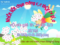 Giáo án điện tử Toán 1 bài 14 Chân trời sáng tạo : Khối lập phương, khối hộp chữ nhật