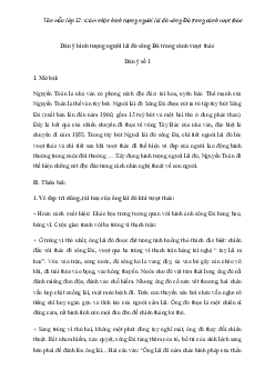Cảm nhận hình tượng người lái đò sông Đà trong cảnh vượt thác | Văn mẫu lớp 12