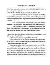 Câu hỏi ôn tập Lịch sử Đảng | Đại học Nội Vụ Hà Nội