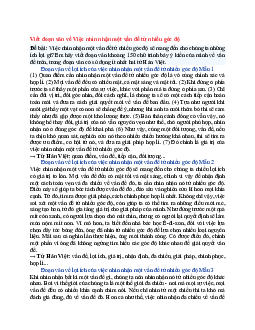 Văn mẫu lớp 6 Chân trời sáng tạo bài Viết đoạn văn về Việc nhìn nhận một vấn đề từ nhiều góc độ