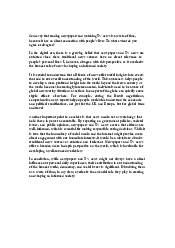 Reading & watching TV essay  - English | Đại học Văn Lang