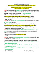 Câu hỏi ôn tập môn Quản trị nhà hàng khác sạn | Trường Đại Học Nha Trang