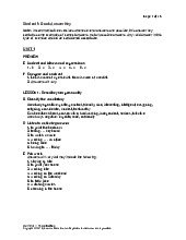 Summit 1, Third Edition - Answer Key for Units 1-4