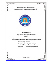 Kế hoạch kinh doanh shop hoa Flowers 4U | Bài thảo luận khởi sự kinh doanh