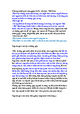 Nghiên cứu nguồn gốc tục chống gậy trong văn hóa Việt Nam