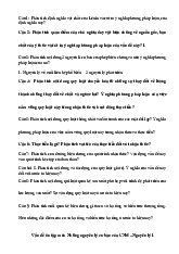 Ôn tập Môn Triết học Mác-Lênin | Đại học Sư Phạm Hà Nội