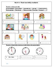 Bài tập bổ trợ Tiếng Anh 4 Global Success sách mới Unit 2 - Tiếng Anh 4