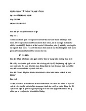 Tổng hợp 60 câu trắc nghiệm ôn tập cuối kì môn Kinh tế chính trị Mác - Lênin   | Trường đại học kinh doanh và công nghệ Hà Nội