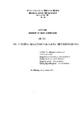Tiểu luận Thực trạng xuất khẩu gạo Việt Nam năm 2021 môn Quản tri học - Trường Đại học Thủ Dầu Một.