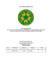 Chủ đề: Tìm hiểu về kĩ năng của doanh nhân Đặng Lê Nguyên Vũ – Người sáng lập, Chủ tịch hội đồngquan trị kiêm Tổng Giám Đốc Tập đoàn Trung Nguyên trong điều hành doang nghiệp môn Cơ sở Toán cho các nhà kinh tế 1 | Học viện Nông nghiệp Việt Nam