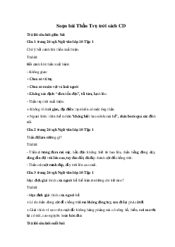 Soạn bài Thần Trụ trời lớp 10 sách Cánh Diều