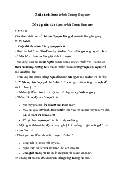 Văn mẫu lớp 6: Phân tích đoạn trích Trong lòng mẹ của nhà văn Nguyên Hồng | Cánh diều
