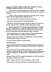 Chương 2 các hiện tượng và quy luật tâm lý cá nhân 2 môn Tâm lý quản lý | Học viện Nông nghiệp Việt Nam