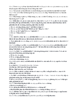 Câu hỏi tự luận Social pyologist