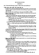 Đề cương môn Luật dân sự Việt Nam | Trường Đại học Luật Hà Nội