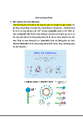 Chất Hoạt Động Bề Mặt - Tóm Tắt Cấu Tạo và Cơ Chế Hoạt Động | Hóa học môi trường | Trường Đại học Khoa học Tự nhiên, Đại học Quốc gia Hà Nội