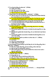 Bài tập trắc nghiệm - Kinh tế chính trị | Đại học Công nghệ Giao thông vận tải