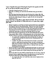 Câu hỏi ôn tập chương 3: Tư bản và Lợi nhuận | Kinh tế chính trị Mác - Lênin | Đại học Tôn Đức Thắng