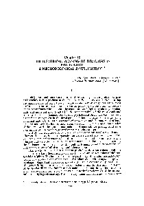 Lý thuyết "Chapter 15: The Historical Meaning Of The Crisis In Psychology: A Methodological Investigation"