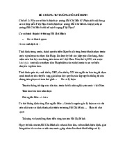 Đề cương ôn tập môn Tư tưởng Hồ Chí Minh | Trường đại học Mở Hà Nội