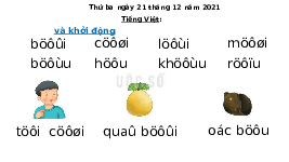 Giáo án điện tử Tiếng Việt 1 Bài 70 Kết nối tri thức: Ôn tập và kể chuyện